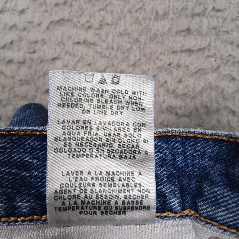 Wrangler‎ Rugged Wear Jeans Men's 46x28 Blue 100% Cotton Denim Made in Nicaragua